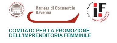 Logo CAmera di Commercio e Comitato Imprenditoria Femminile