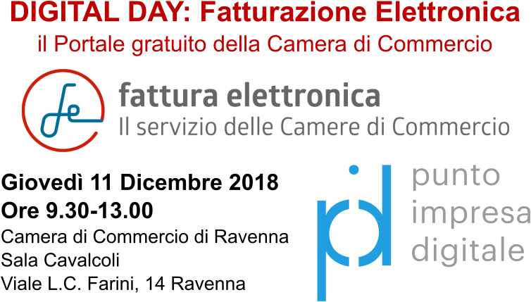 Evento Fattura elettronica PID Ravenna 11 Dicembre 2018